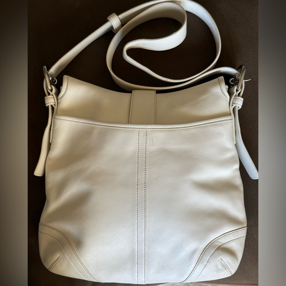 Y2K Essential: AUTHENTIC Vintage COACH SoHo 9480 in excellent chalk white - Picture 4 of 10